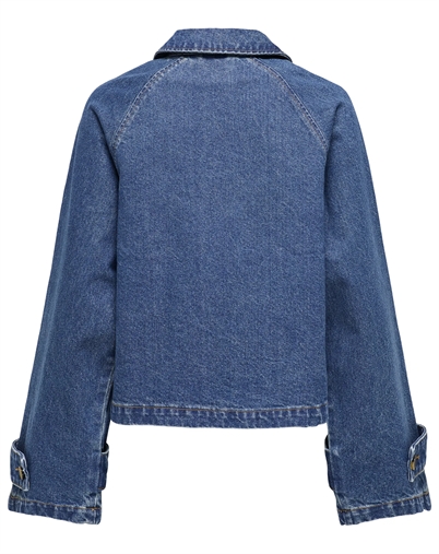 April Short Denim Trenchcoat - Only